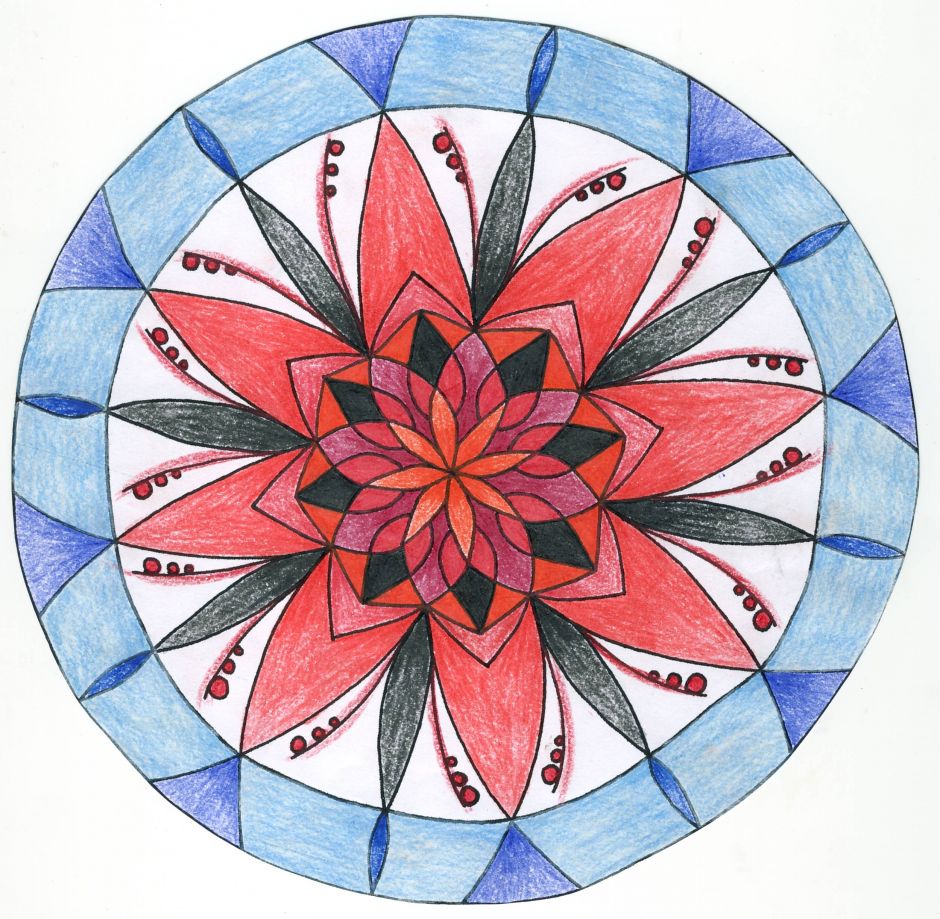 mandala vzteku