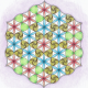 Mandala posvátné geometrie - 