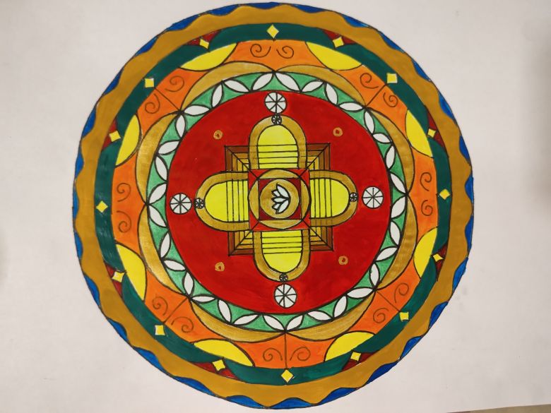 tibetská mandala